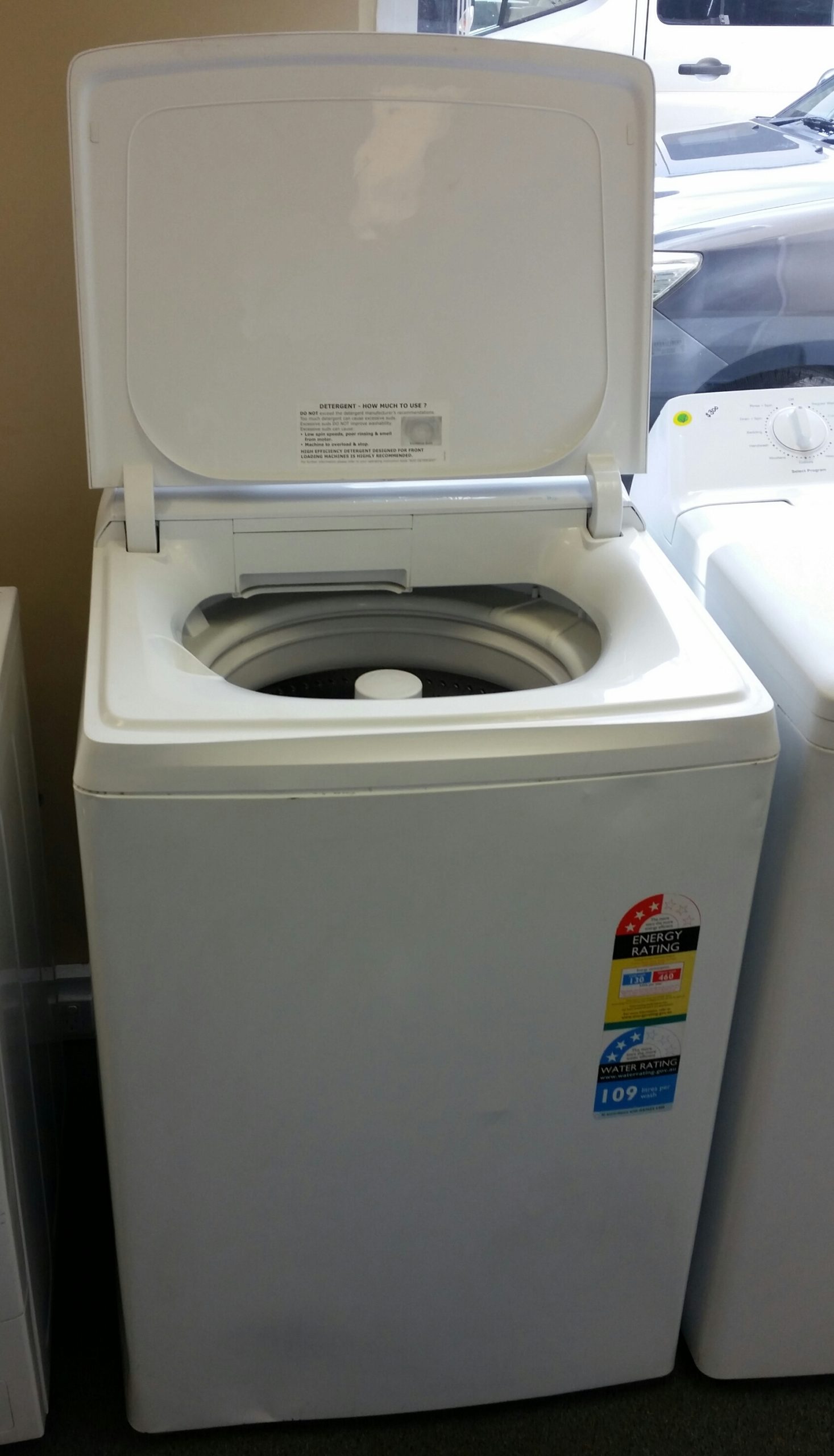 SIMPSON 8KG TOP LOAD WASHING MACHINE AVI Electronics Services White