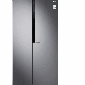LG 626L Flat Door Side by Side Fridge, in Dark Graphite Finish