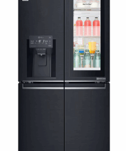 LG Slim French Door Fridge, with InstaView Door-In-Door®, in Matte Black Finish