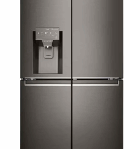 LG 637L French Door Fridge, with Door-In-Door®, in Black Stainless Finish