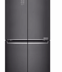LG 530L Slim French Door Fridge - Matte Black Finish