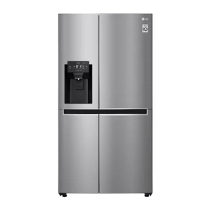 LG 625L Side by Side Fridge with Ice & Water Dispenser – GS-L668PNL