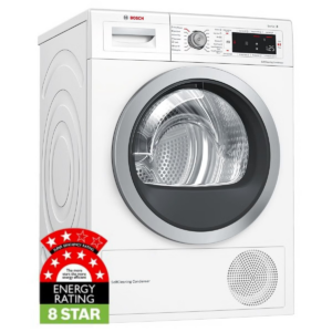 Bosch Series 8 Heat Pump Self Cleaning Condenser 9kg Tumble Dryer WTW87564AU – Brisbane