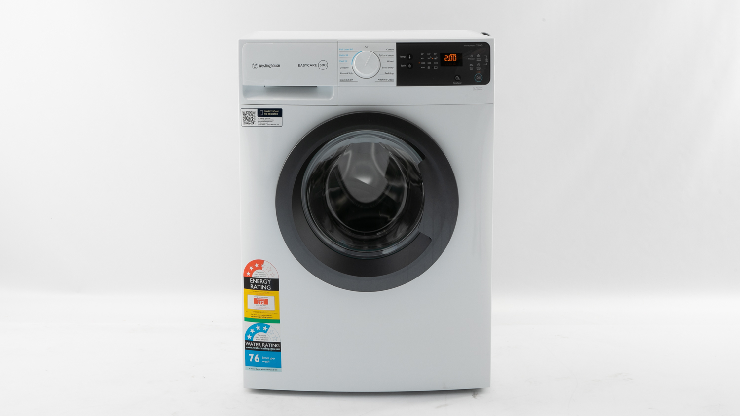 Westinghouse WWF7524N3WA 7.5kg EasyCare 300 Front Load Washing Machine – Brisbane