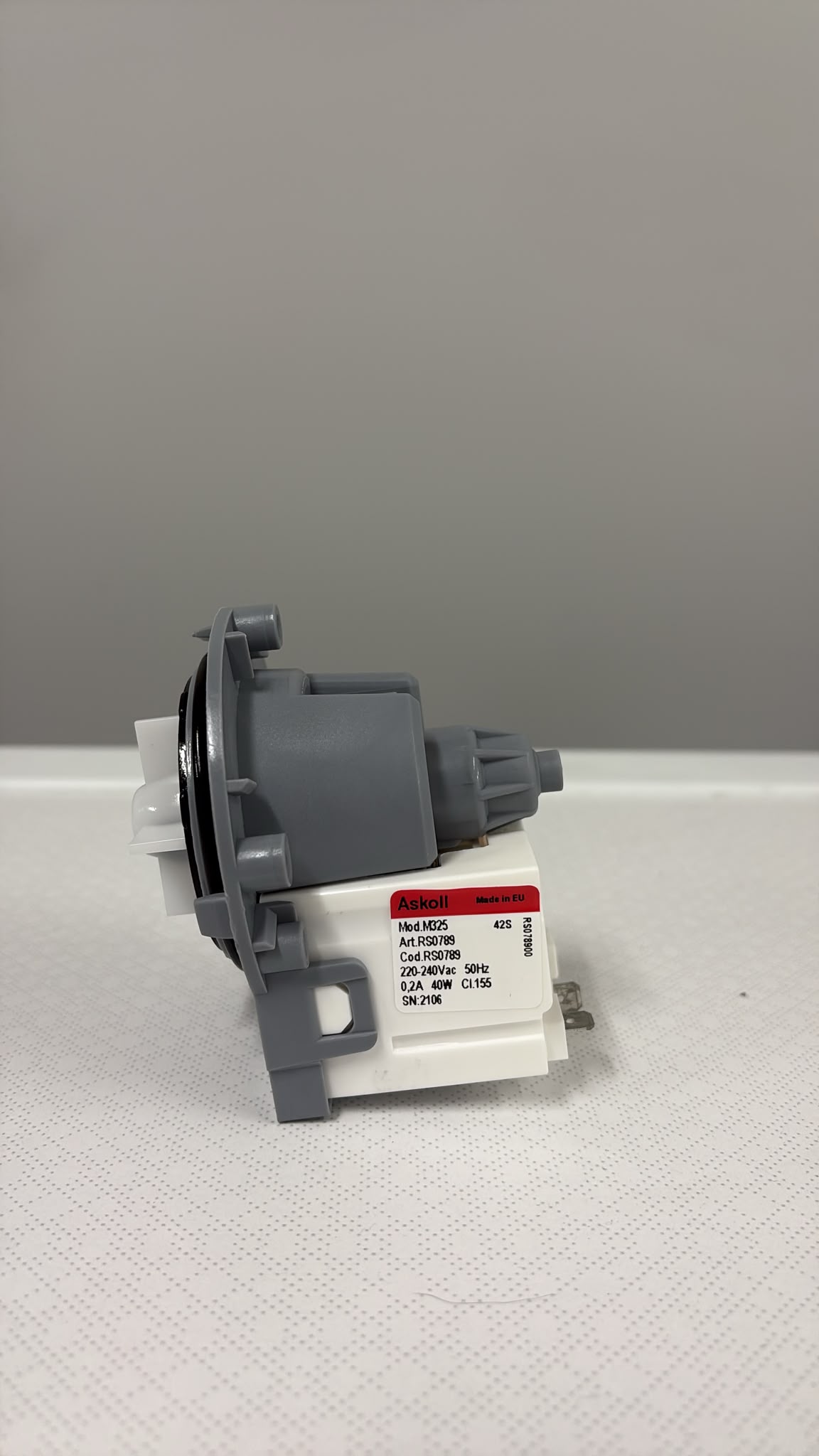 Askoll M325 RS0789 40W Dishwasher & Washing Machine Drain Pump – Suits Smeg, Samsung, LG, Eurotech & Bendix