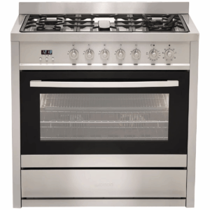 Euromaid EGE9TS 90cm Dual Fuel Freestanding Stove – Stainless Steel – Brisbane